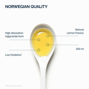 Liquid Omega-3 Lemon 250ml