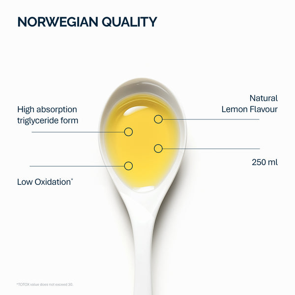 Liquid Omega-3 Lemon 250ml